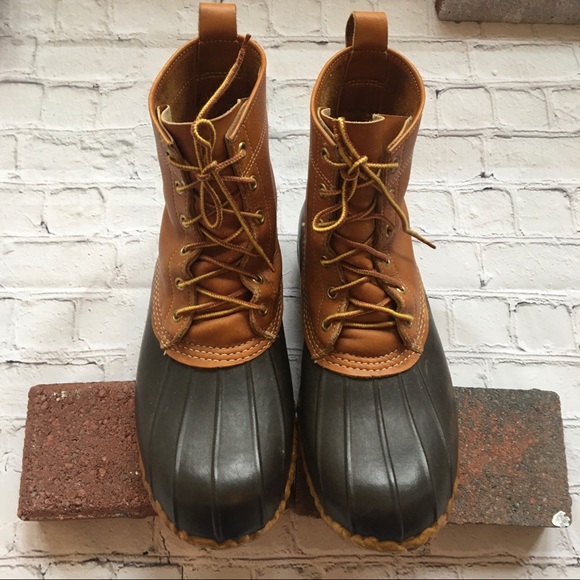 Vintage L.L. Bean Duck Boots Brown - Picture 8 of 8